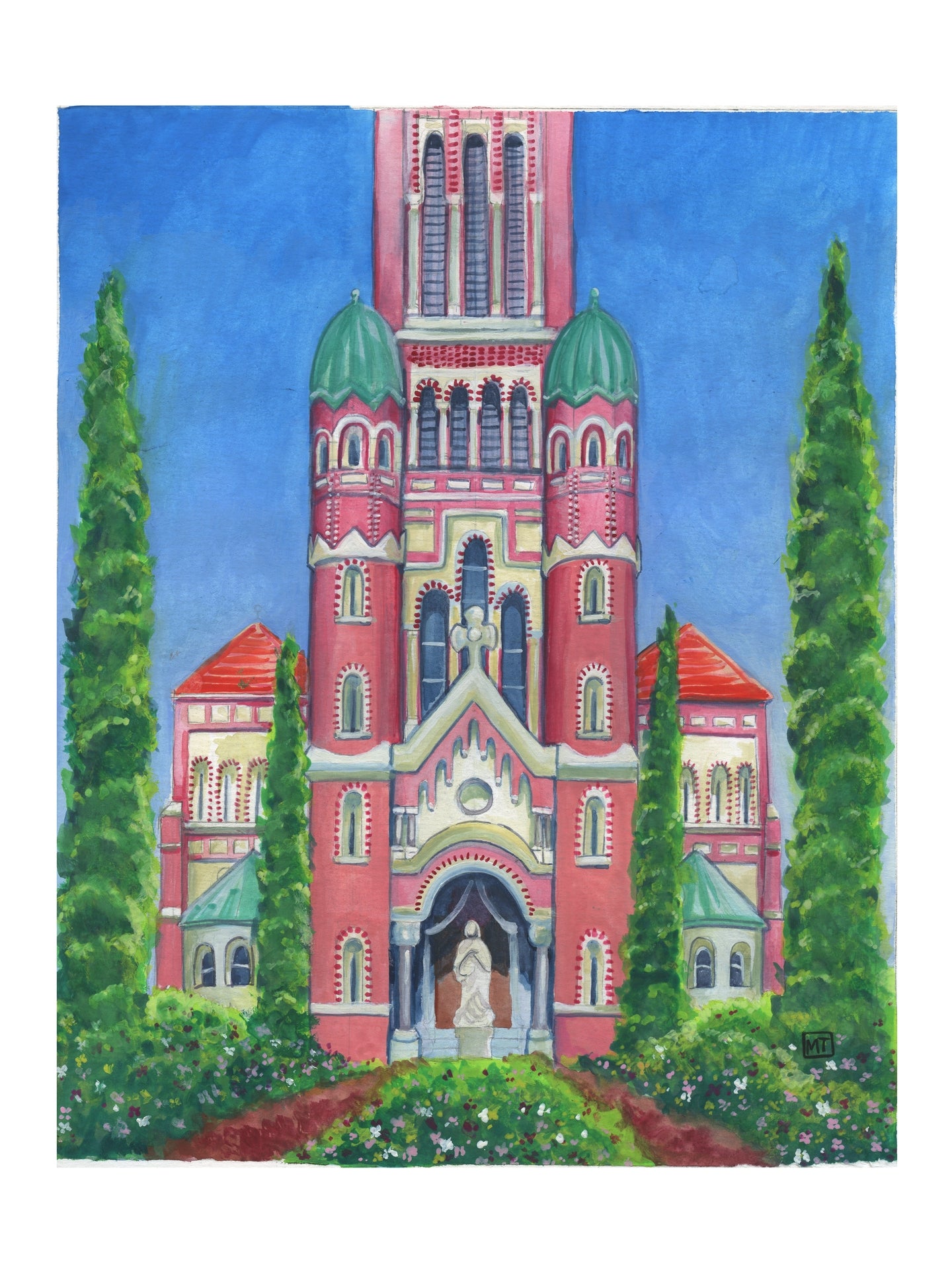 Cathedral of  St. John the Evangelist Print