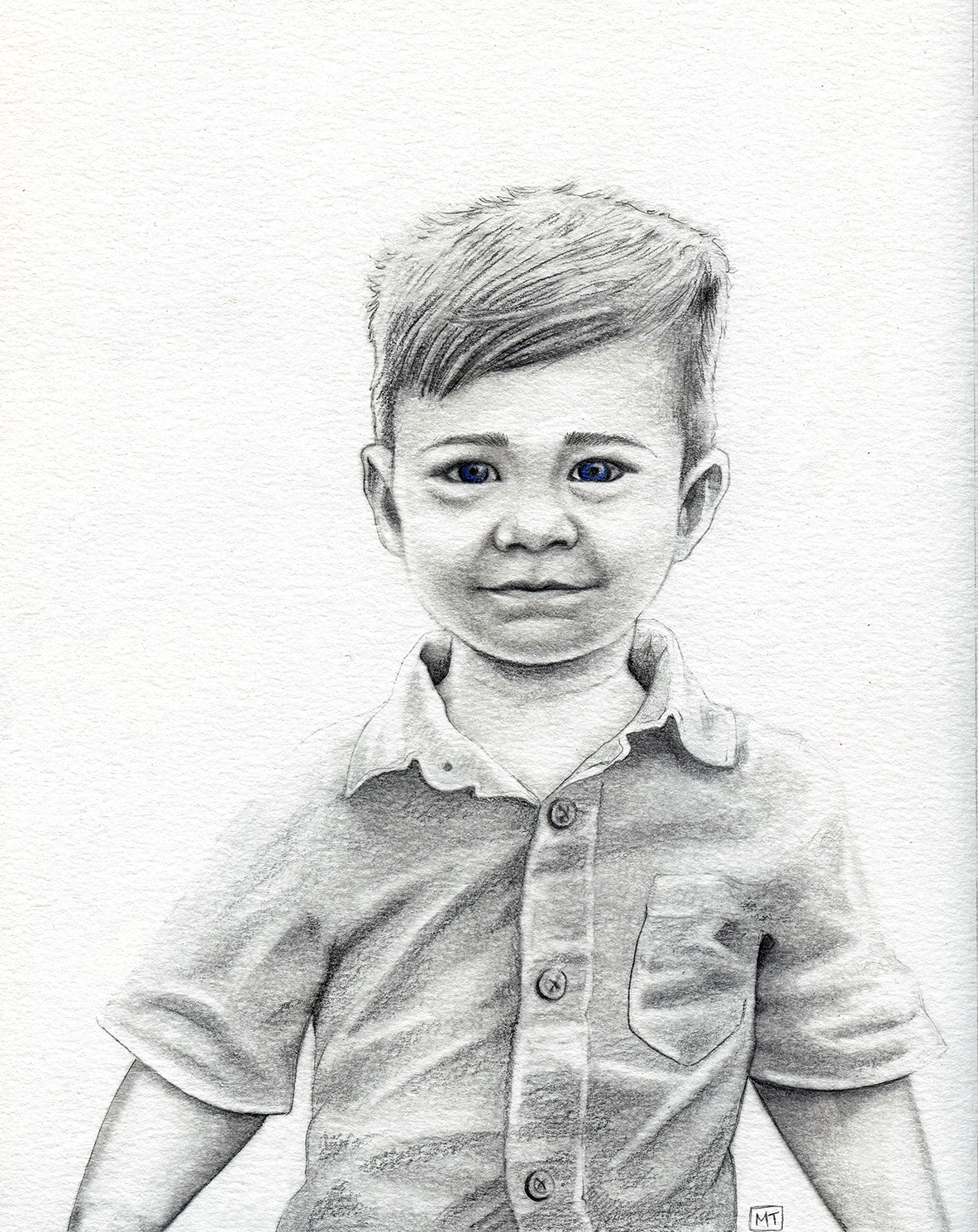 Pencil or ink Portrait