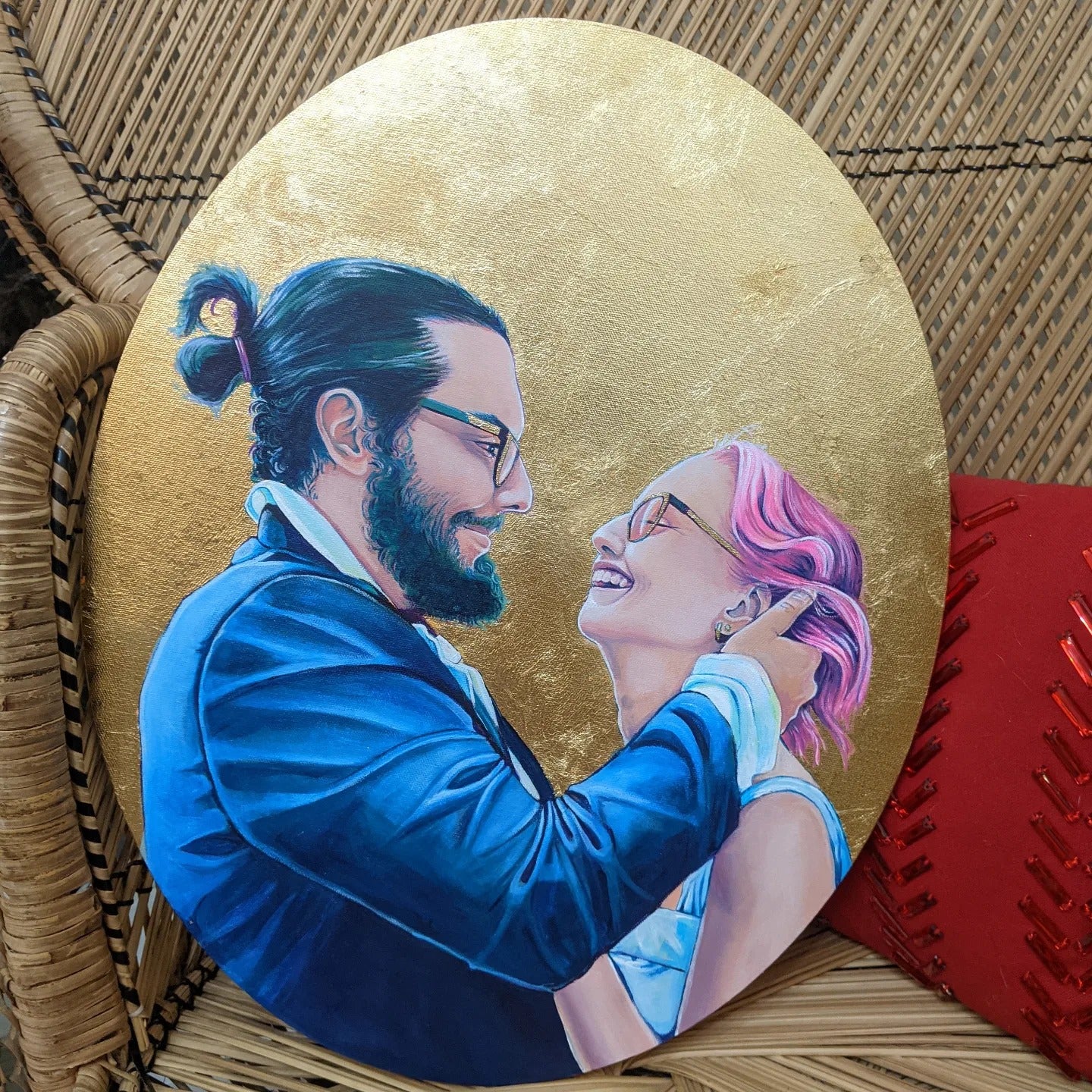 Acrylic Portrait