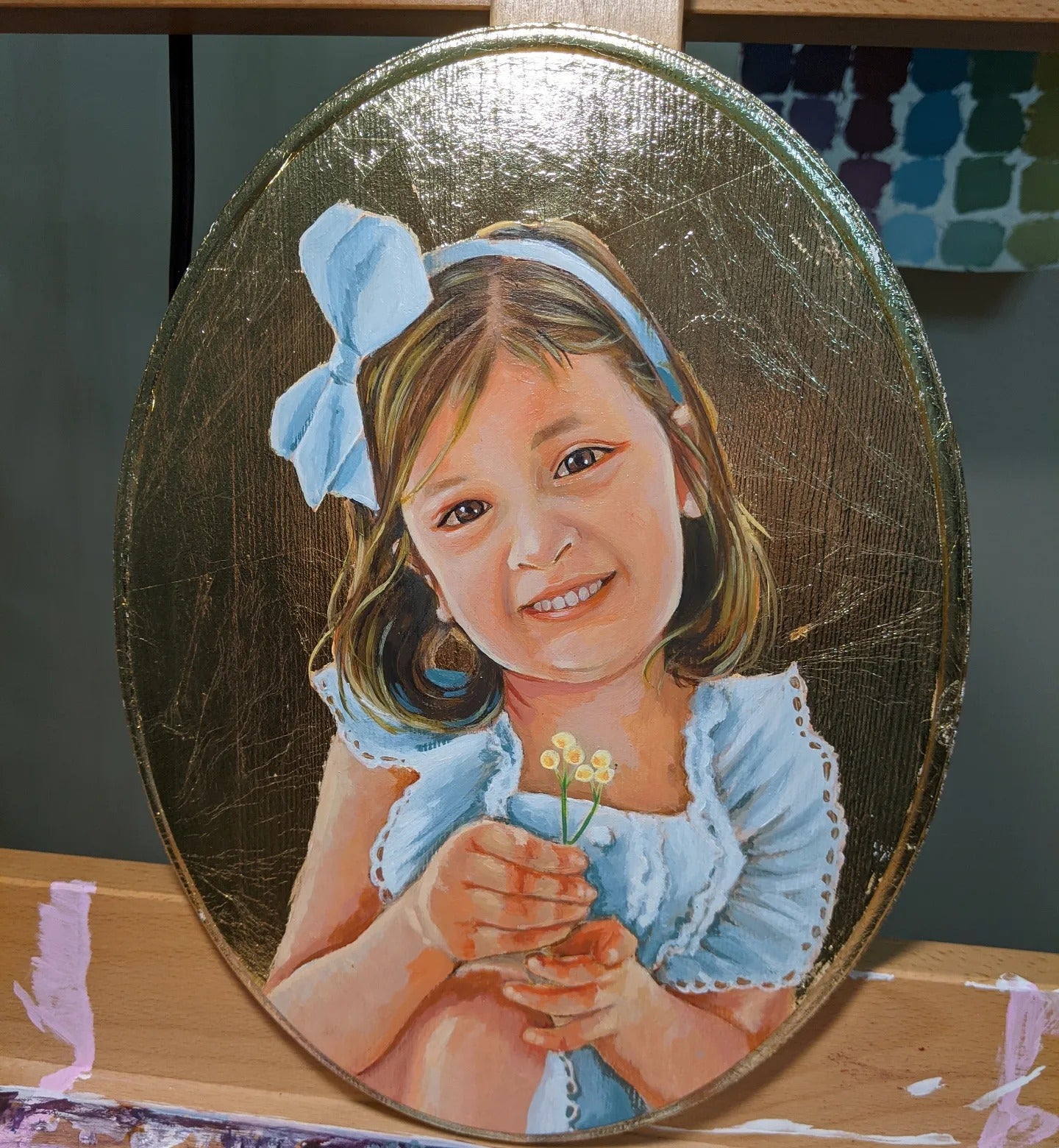 Acrylic Portrait