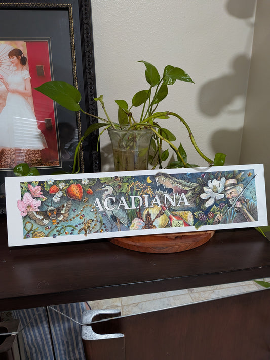 Acadiana Original Watercolor