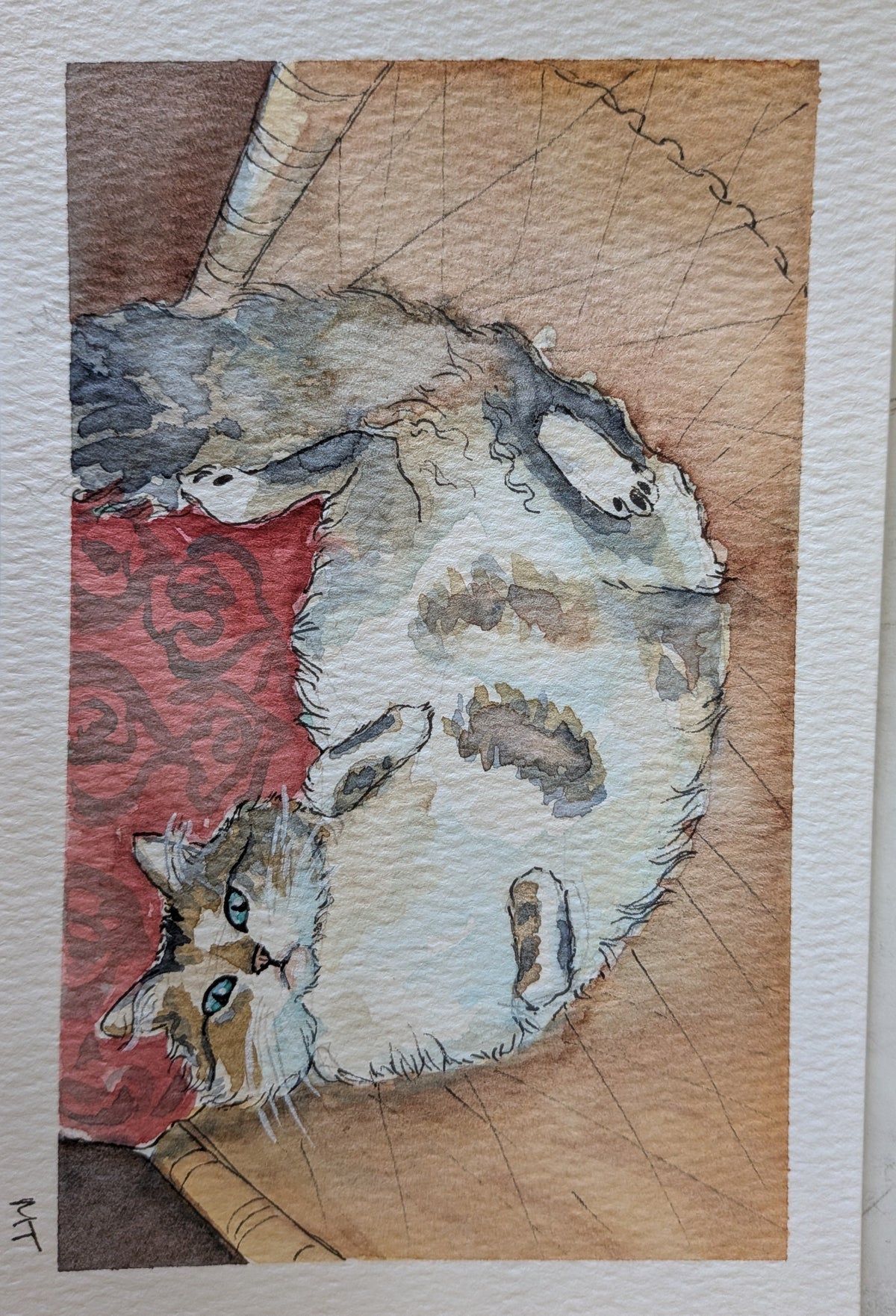Watercolor Pet Portrait