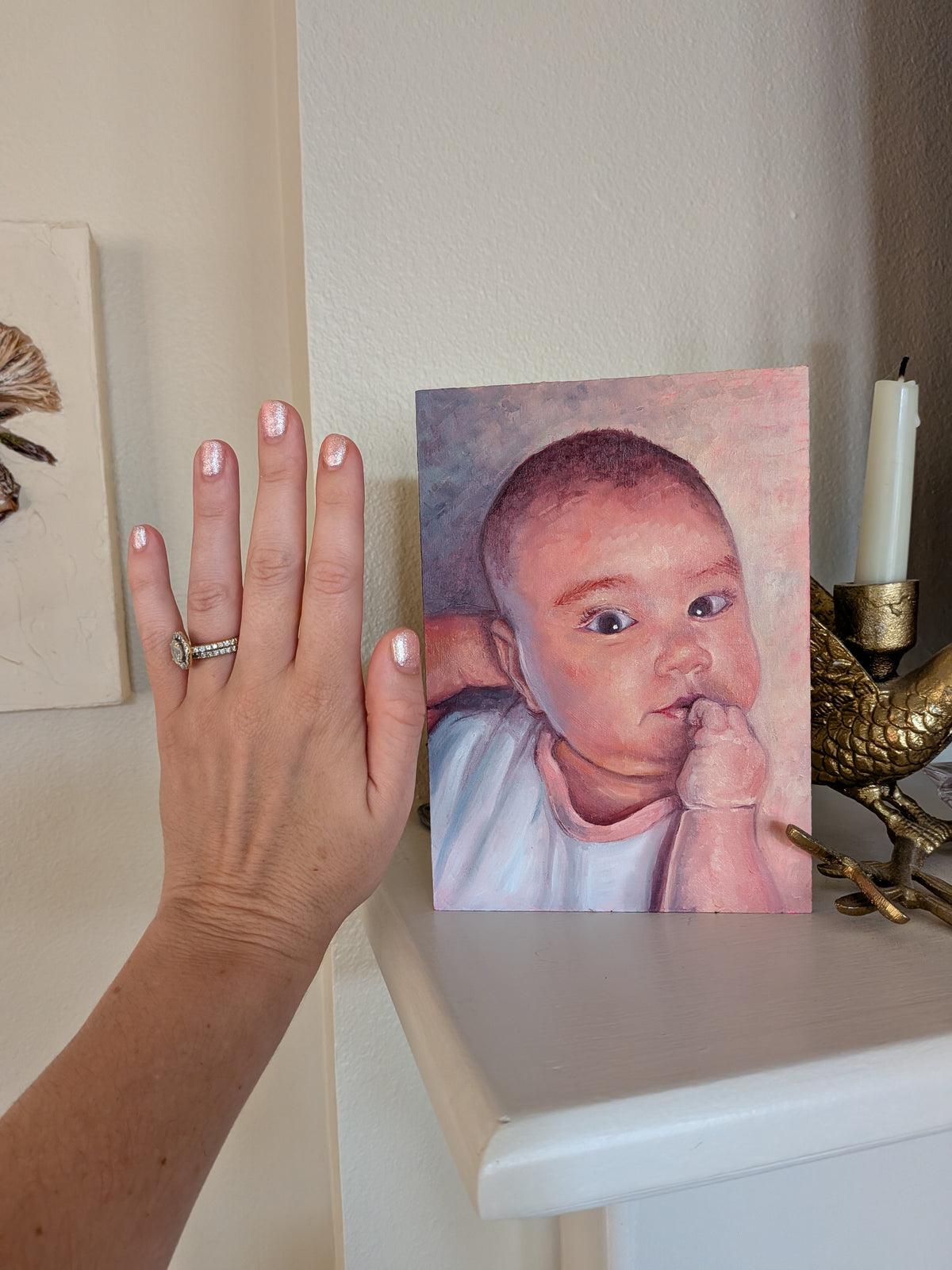 Commission Child's portrait from photo. Christmas Delivery
