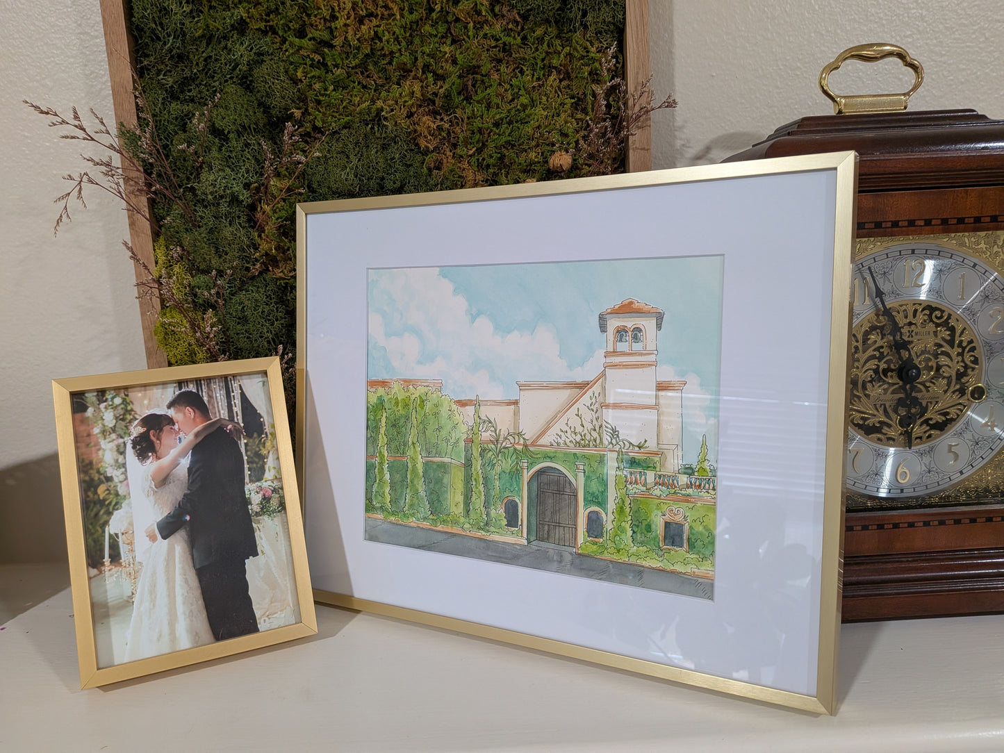 Custom Watercolor Venue Illustrations